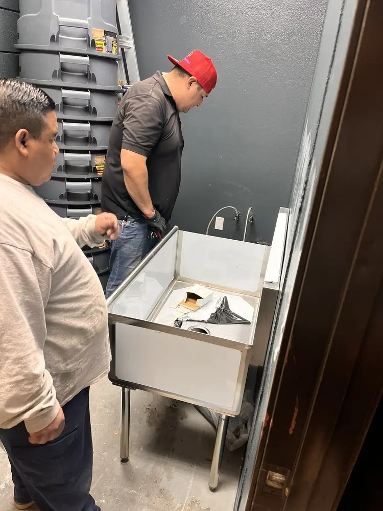 Commercial plumbing and sink installation in Wilde Lake